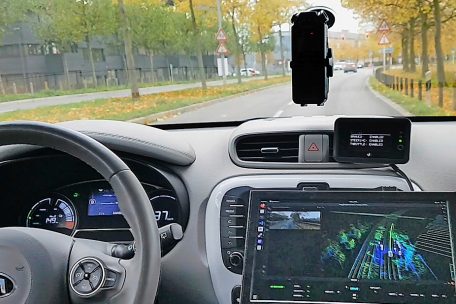 Steueroptimierung der ganz anderen Art: Der Kia dreht (eigentlich) fahrerlos seine Runden auf dem Kirchberg