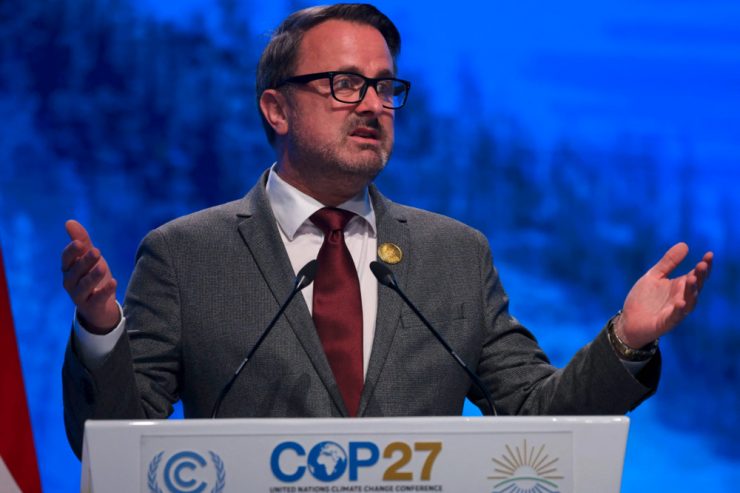 Exklusiv-Gespräch / Premierminister Bettel auf der COP27: „Gesundes Klima ist auch ein Menschenrecht“