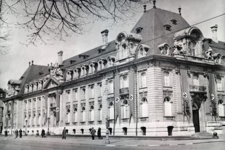 Arbed-Gebäude: Hauptsitz des Chefs der deutschen Zivilverwaltung