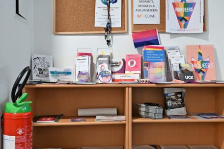 Wer Gleichgesinnte treffen will, kann das in einer der zahlreichen Gruppen tun, die das Zentrum als Basis nutzen können