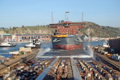 Im Jahr 2009 ging das luxemburgische Schiff „Simon Stevin“ nach seinem Bau vom Stapel und ist seitdem für die Jan-De-Nul-Gruppe im Einsatz