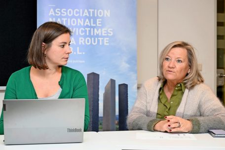 Im Gespräch mit der Direktionsbeauftragten Catherine Turmes (l.) und Präsidentin Joëlle Golinski wird klar, was es im Straßenverkehr braucht: mehr Kommunikation, Rücksicht und Verständnis
