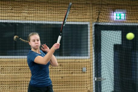 Kyotec Open / Tennisspielerin Erna Brdarevic feiert in Petingen einen besonderen Moment