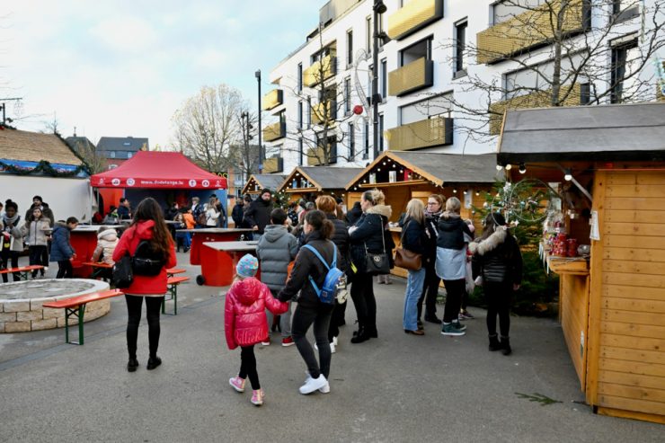 Vom 26.11.-23.12. / Stimmung aus 57 Büdchen: Am Samstag beginnt der Weihnachtsmarkt in Düdelingen