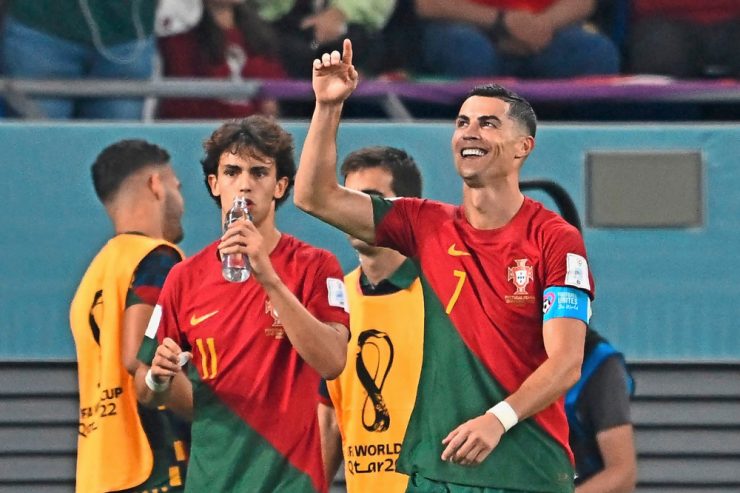 Weltmeisterschaft / Félix und Leão retten Ronaldo den Abend: Portugal besiegt Ghana