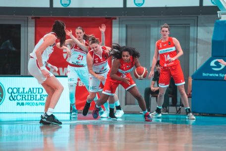 Basketball / FLBB-Damen besiegen die Schweiz und feiern ersten Erfolg in der EM-Quali
