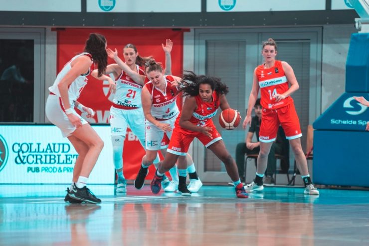 Basketball / FLBB-Damen besiegen die Schweiz und feiern ersten Erfolg in der EM-Quali