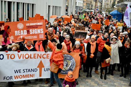 Das Abschluss-Event der „Orange Week“ fand in Esch statt