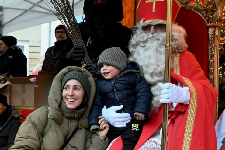 Luxemburg-Stadt / „Kleeschen on Tour“: Der Nikolaus unterwegs in der Hauptstadt