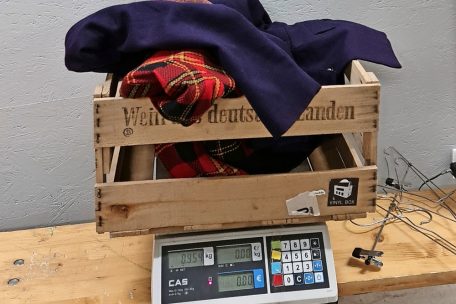 Der Preis wird aufs Gewicht berechnet, nicht etwa auf Markenherkunft oder Stückzahl