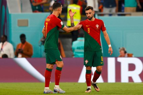 WM / Wachablösung in Portugal: Bruno Fernandes läuft Cristiano Ronaldo den Rang ab