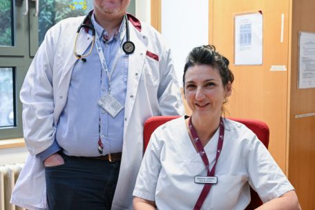 Dr. Alain Vandivinit und Nathalie Lovato