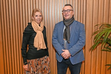 Die neuen Gemeinderäte Nelly Fratoni (LSAP) und Jacques Muller (CSV)