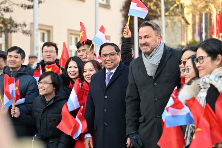Staatsvisite / Vietnams Premierminister Pham Minh Chính zu Besuch in Luxemburg