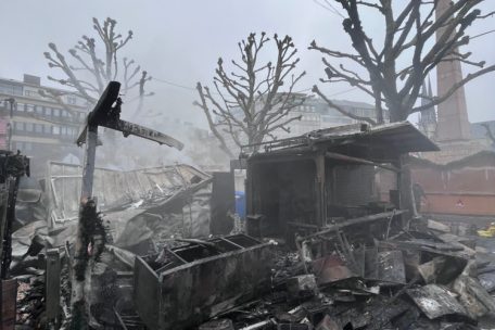 Der Wintermarkt soll so schnell wie möglich für die anderen Schausteller wieder geöffnet werden
