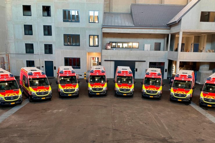 Luxemburg  / CGDIS folgt Aufruf – und stellt acht Krankenwagen für die Ukraine bereit