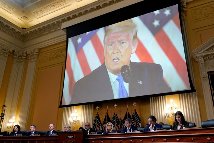 USA / Kapitol-Ausschuss empfiehlt strafrechtliche Verfolgung Trumps