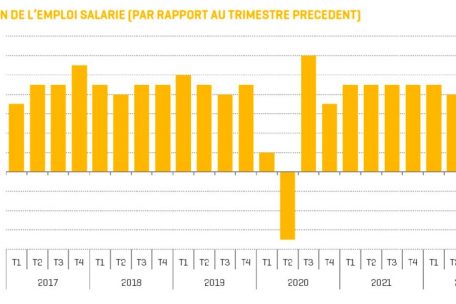 In all den letzten Quartalen gab es nur eines, im Corona-Jahr, wo die Zahl der Beschäftigten nicht gestiegen ist
