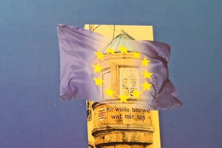 Ein Jahres-Geschäftsbericht mit einer Botschaft