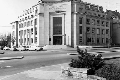 Der Firmensitz 1951 in der route d’Esch in Luxemburg-Stadt