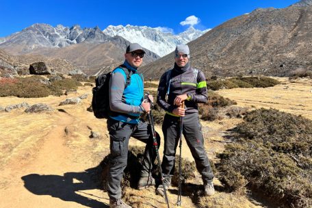 Auch wenn sie zum Schluss abrechen mussten, wollen Jakob Reiser und Pascal Duhautpas 2025 am liebsten ein neues Wander-Abenteuer wagen