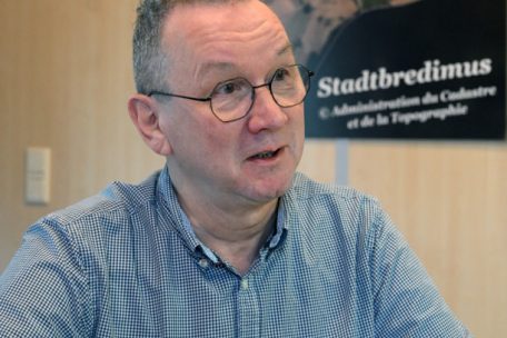 Marco Albert (parteilos), scheidender Bürgermeister von Stadtbredimus 