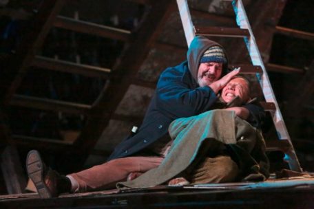 Jean-François Wolff und Denis Jousselin in einer Szene von „Bas fonds“