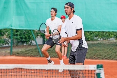 Chris Rodesch (rechts) und Alex Knaff wollen in die Weltgruppe II aufsteigen