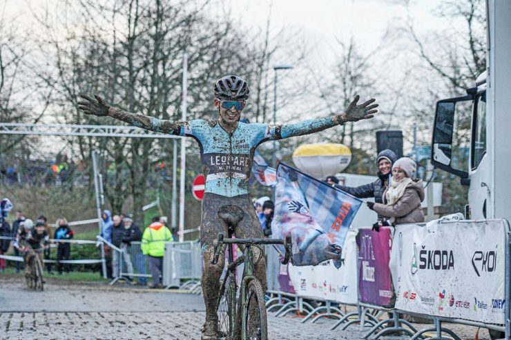 Cyclocross-Landesmeisterschaft / Raphael Kockelmann und Mats Wenzel krönen sich