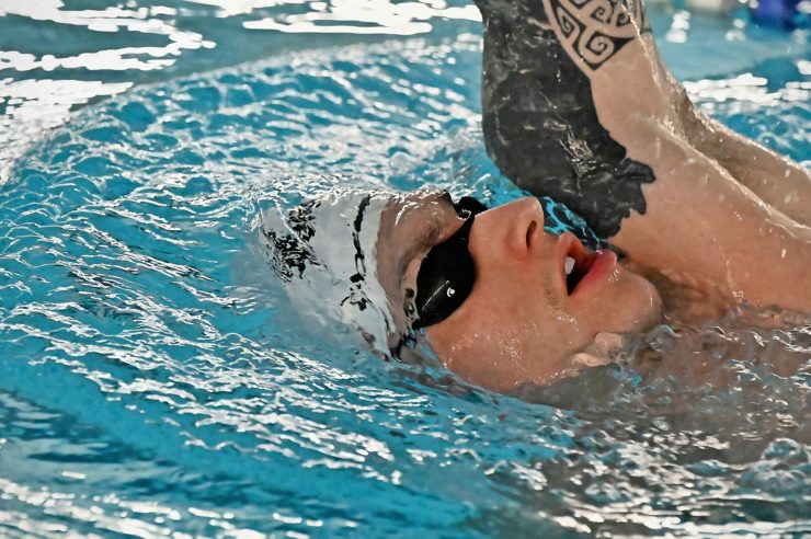 Schwimmen / Jagd nach Hundertsteln: Julien Henx hat Olympia 2024 im Visier