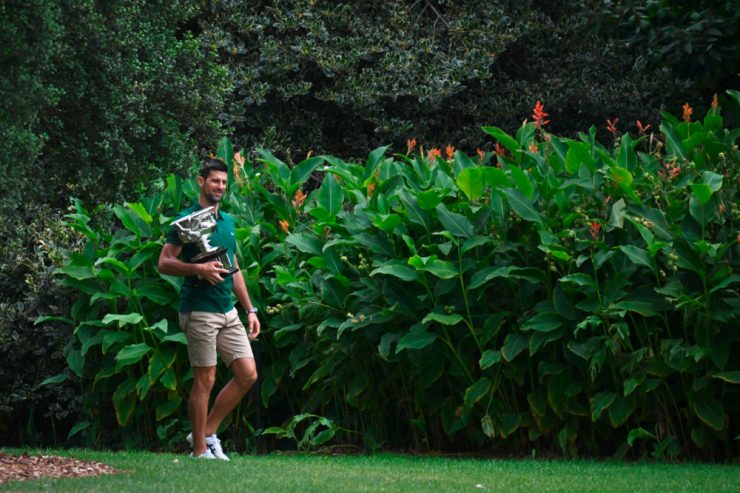 Tennis / „Wie Real Madrid“: Novak Djokovic ist weiter hungrig auf Titel