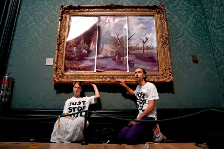 Activisme climatique au musée / Quand la contestation s’expose