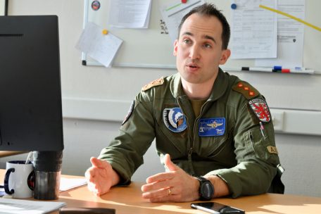 Daniel Olsem ist Pilot bei der Luxemburger Armee