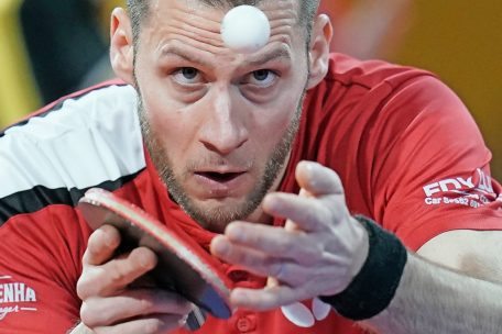 Christian Kill (Linger) nimmt Maß