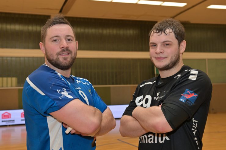 Handball / Wenn aus Brüdern Gegner auf dem Spielfeld werden: Yann und Franky Hippert im Doppelinterview
