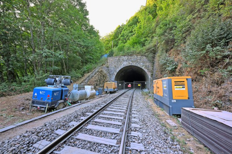 CFL / Eisenbahntunnel Schieburg soll nach Osterferien wieder öffnen