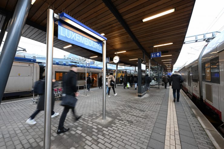 Zuglinie 50 / Streckenabschnitt zwischen Luxemburg und Kleinbettingen in beide Richtungen unterbrochen