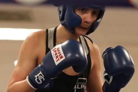 Volle Konzentration bei Edvin Muratovic vom Team Alpha