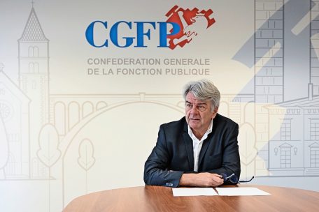 CGFP-Präsident Romain Wolff