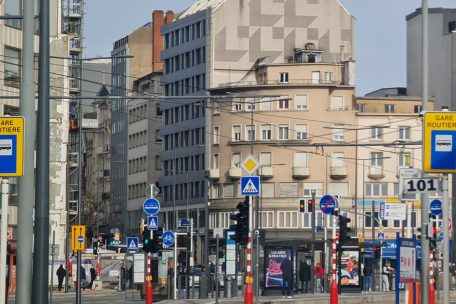 … ragen heute Bürogebäude in die Höhe