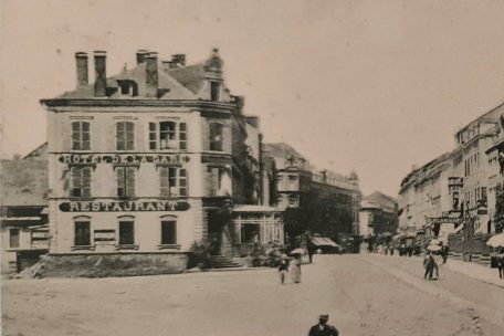 Das Hotel de la Gare beherbergte auch ein Restaurant