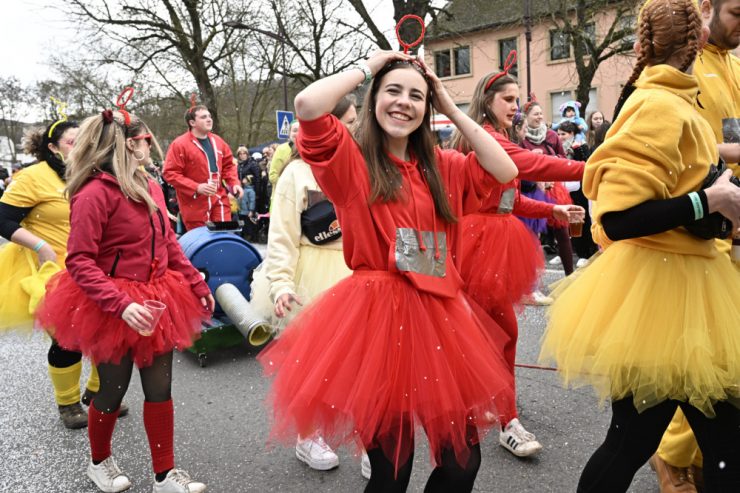 Kavalkade / Mega Stimmung, Party und jede Menge Jecken: So feierte Diekirch am Wochenende