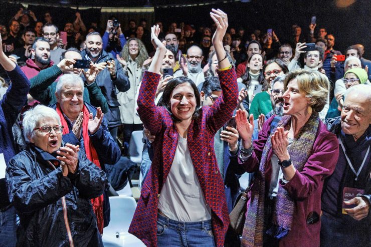 „Anti-Meloni“ / Elly Schlein macht Italiens Linke Hoffnung – 37-Jährige ist neue Oppositionsführerin