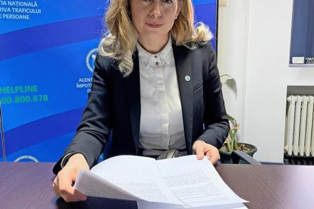 Mihaela Dragus, Sprecherin der „Nationalen Behörde für die Prävention des Menschenhandels“