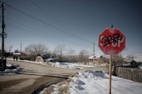 Rumänien in 2017 der europäischen Union beigetreten: Zu sehen ist hier ein Dorf im Norden der Hauptstadt Bukarest