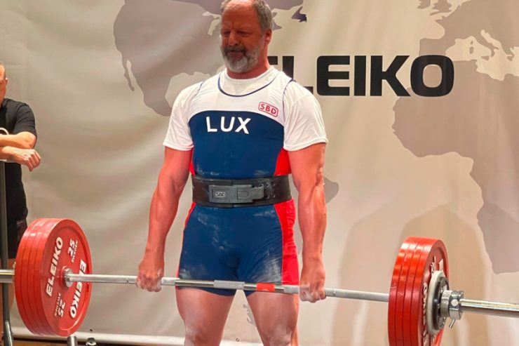 Powerlifting / Mark Notschaele ist Vize-Europameister der M3
