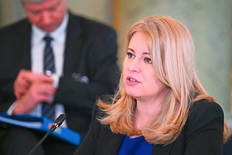 Die slowakische Präsidentin Zuzana Caputova