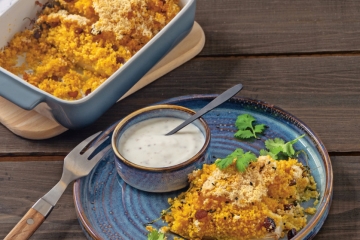 Rezept der Woche / Milder Chicorée aus dem Ofen mit Couscous