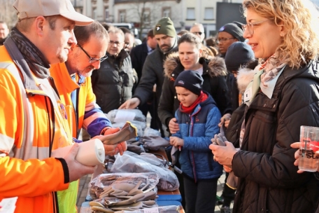 Mehr als 200 Freiwillige hatten sich in Esch eingefunden, um die Minette-Metropole von überflüssigem Müll zu befreien
