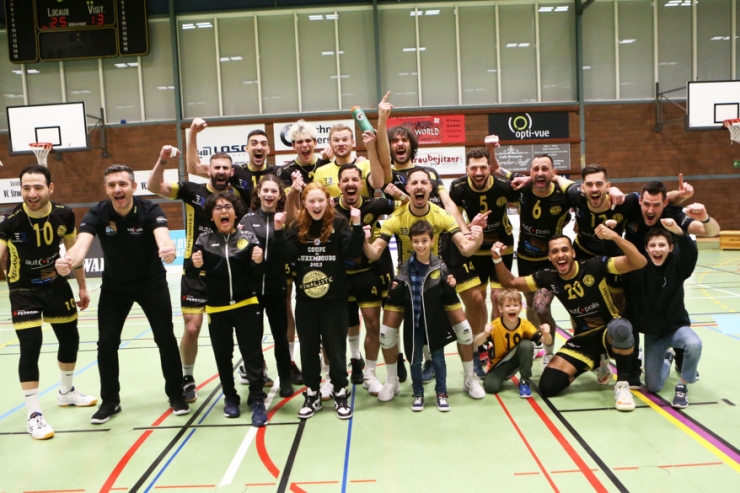 Volleyball / Pokalfinale der Herren: Strassen deutlich besser als Fentingen